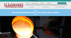 Desktop Screenshot of neworleansglassworks.com
